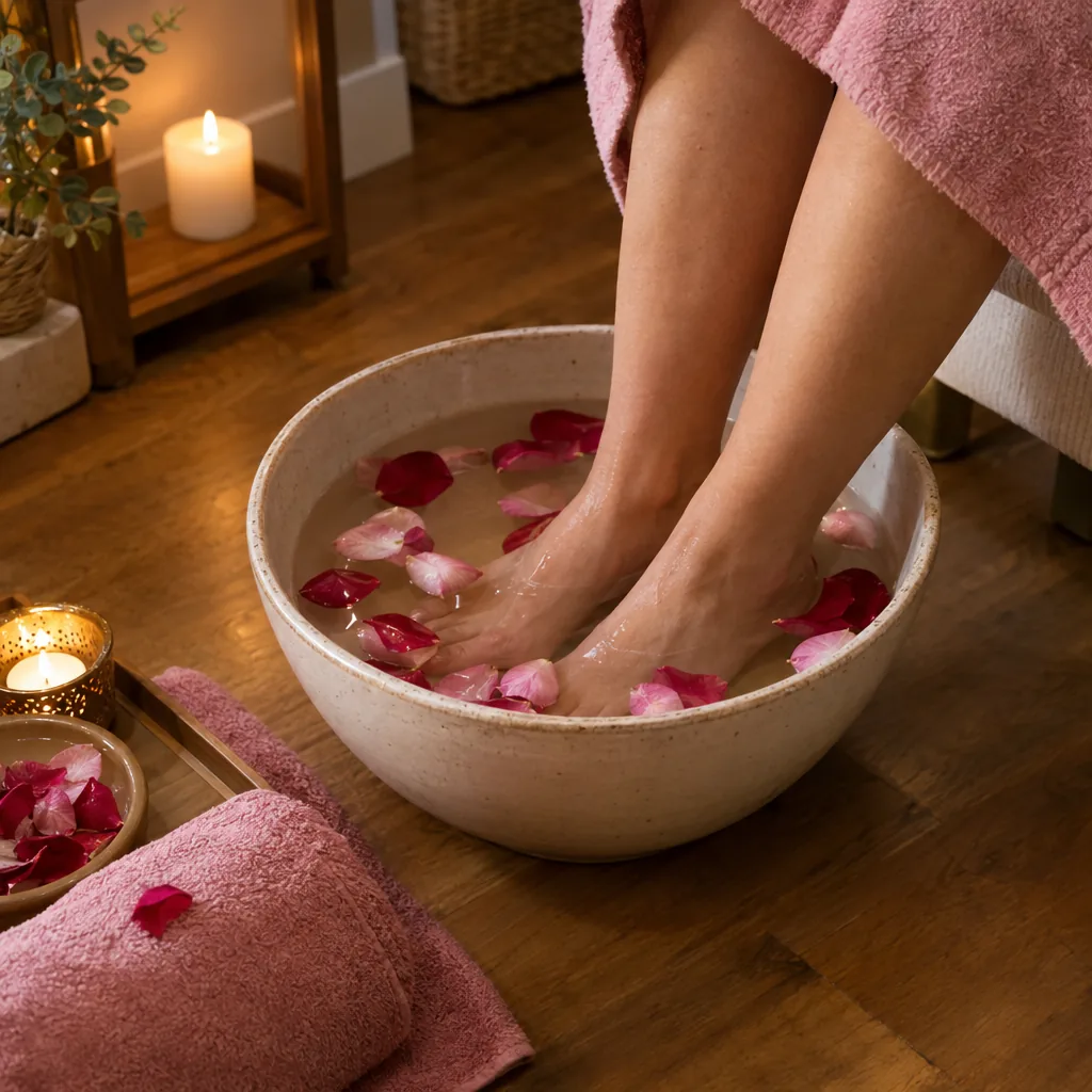 Soin des pieds pour un moment de relaxation